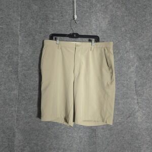 FootJoy Golf Shorts Mens 38 Tan Performance Stretch Flat Front Khaki Tech FJ